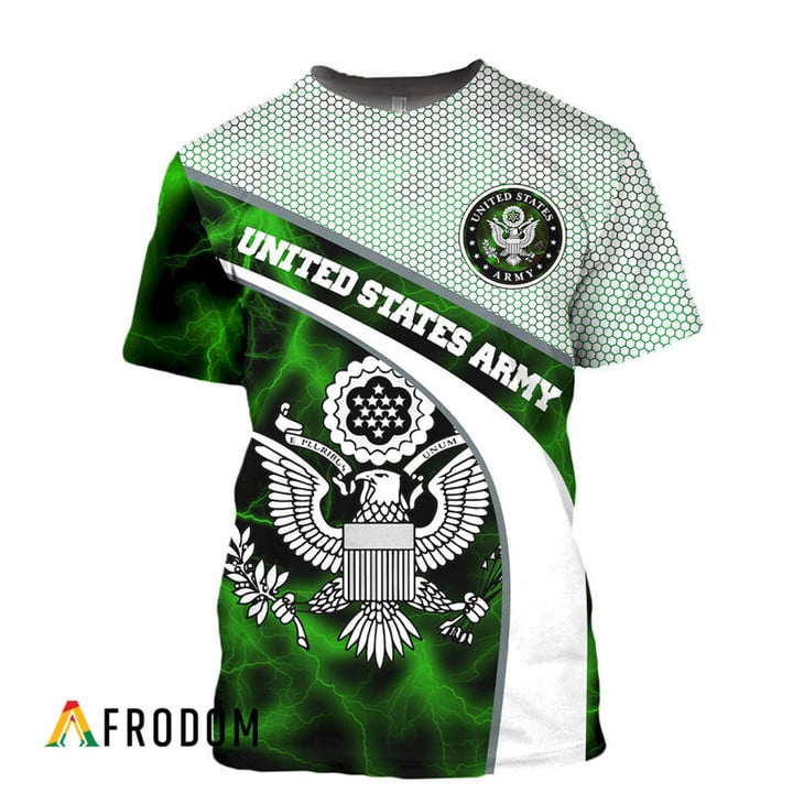 Personalized Green United States Army T-shirt & Sweatshirt