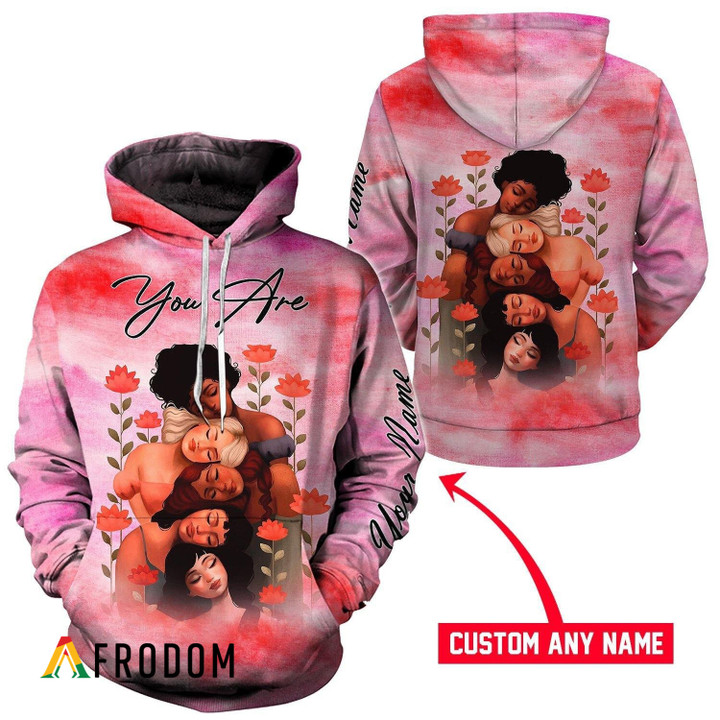 Personalized You Are All-Over Printed Hoodie