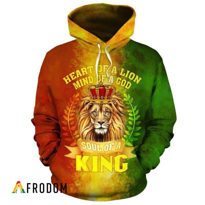 Soul Of A King All Over Hoodie