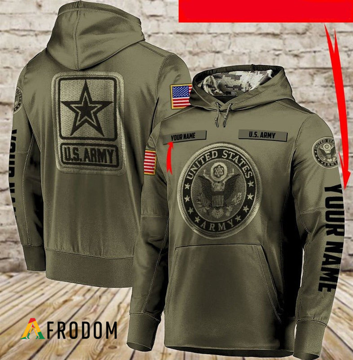 Personalized US Army Hoodie