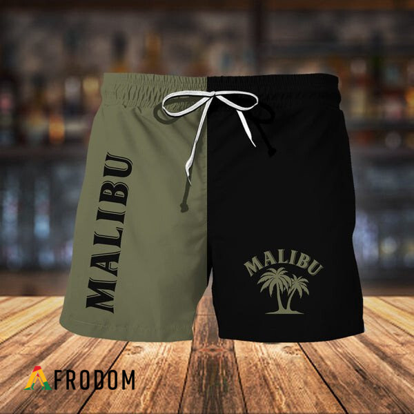 Basic Malibu Rum Hawaiian Shorts