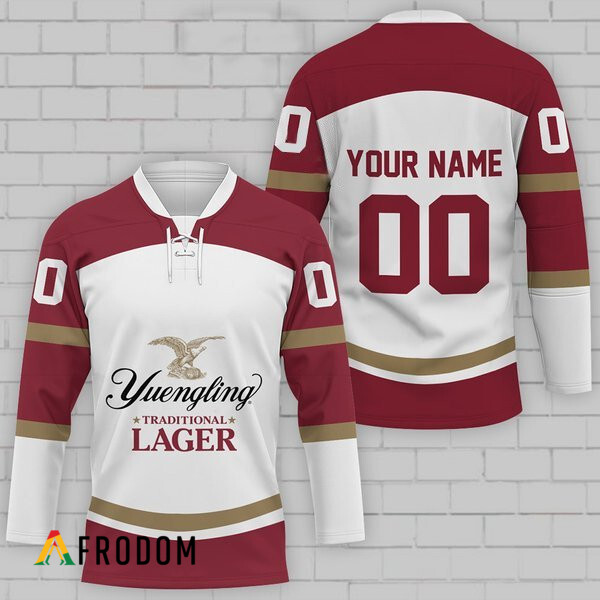 Personalized Yuengling Lager Beer Hockey Jersey