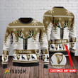 Custom Name Guinness Christmas Sweater