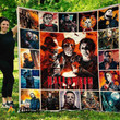 Halloween Horror Movies Characters Quilt