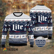Miller Lite Ugly Sweater