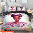 Personalized Black Girls Magic Bedding Set