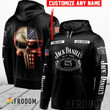 Personalized Skull Jack Daniel's Hoodie