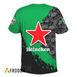 Skull Heineken T-shirt back