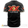 Personalized Black Dos Equis Baseball Jersey