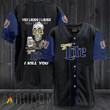 Skull Skeleton Miller Lite Baseball Jersey