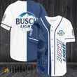 Vintage Skull Busch Light Baseball Jersey