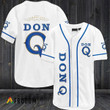 White Don Q Rum Baseball Jersey
