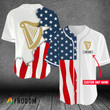 Personalized US Flag Guinness Baseball Jersey