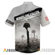 Grey Honor The Fallen Veteran Hawaii Shirt