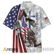 American Flag Fallen Soldier Veteran Hawaii Shirt