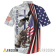 American Flag Fallen Soldier Veteran Hawaii Shirt