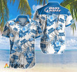 Tropical Bud Light Button Shirt