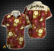 Tropical Jim Beam Button Shirt