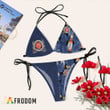 Tropical Floral Miller Lite Bikini Set Swimsuit Jumpsuit Beach