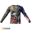 USA Flag Eagle Marine Corps T-shirt & Sweatshirt