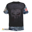 Skull US Navy Veteran T-shirt & Sweatshirt