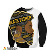 Black Father - The Man The Myth The Legend AOP Shirt