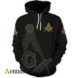 Personalized Prince Hall Freemasonry 1 AOP Hoodie