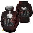 Horror Movies Characters Cover The Beatles Hoodie
