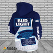 Bud Light Back Hoodie