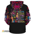 Personalized Black Beautiful Women All-Over Printed Hoodie