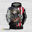 Strong And Free Air Force Veteran Hoodie