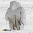 Funny White Cow Hoodie