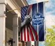 Vintage Pabst Blue Ribbon USA Flag