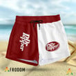 Half And Half Dr Pepper Women's Casual Shorts