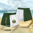 Half And Half Jagermeister Women's Casual Shorts