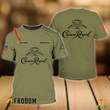 Personalized Military Green Crown Royal T-shirt