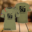Personalized Military Green Chick Fil A T-shirt