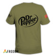 Personalized Military Green Dr Pepper T-shirt