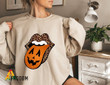 Halloween Lips Pumpkin Sweatshirt