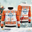Personalized Busch Latte Makes Me High Christmas Ugly Sweater