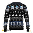 Black Busch Beer Christmas Ugly Sweater