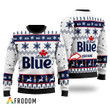 Personalized Funny Labatt Blue Ugly Christmas Sweater