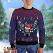 Personalized Reindeer Pabst Blue Ribbon Christmas Ugly Sweater