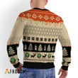 Chevron Pattern Jagermeister Christmas Ugly Sweater