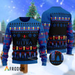 Christmas Geo Pattern Michelob Ultra Ugly Sweater