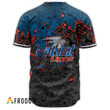 Abstract Holographic Colorful Natural Light Baseball Jersey