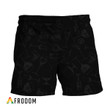 Black Mix Esport Jameson Hawaiian Shorts