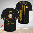 Personalized Black Bundaberg Rum Baseball Jersey
