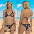 Night Tropical Jagermeister Bikini Set Swimsuit Beach