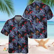 Tropical Parrot Pabst Blue Ribbon Hawaiian Shirt